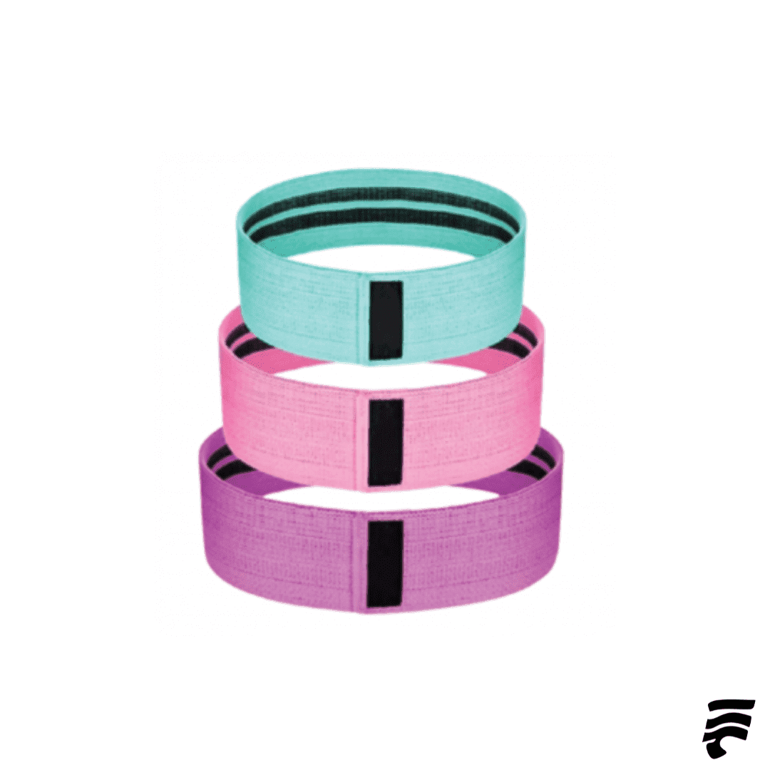 badas elásticas de tela